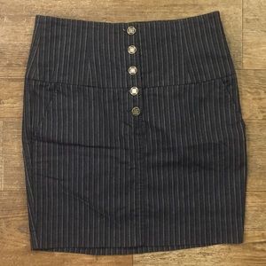 NWOT Rampage pinstripe pencil skirt